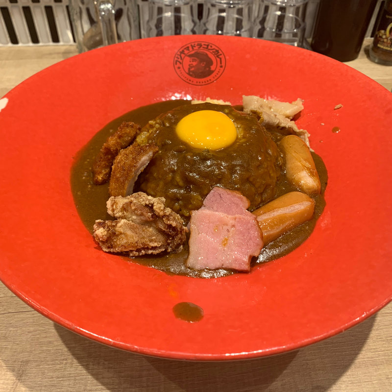 全のせちょいワイルドカレー 大盛(フジヤマドラゴンカレー 秋葉原店)