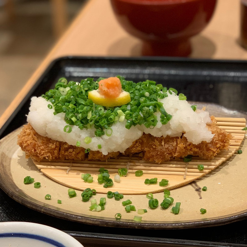 やまと豚ねぎおろしかつ定食(とんQ 柏高島屋ステーションモール店)