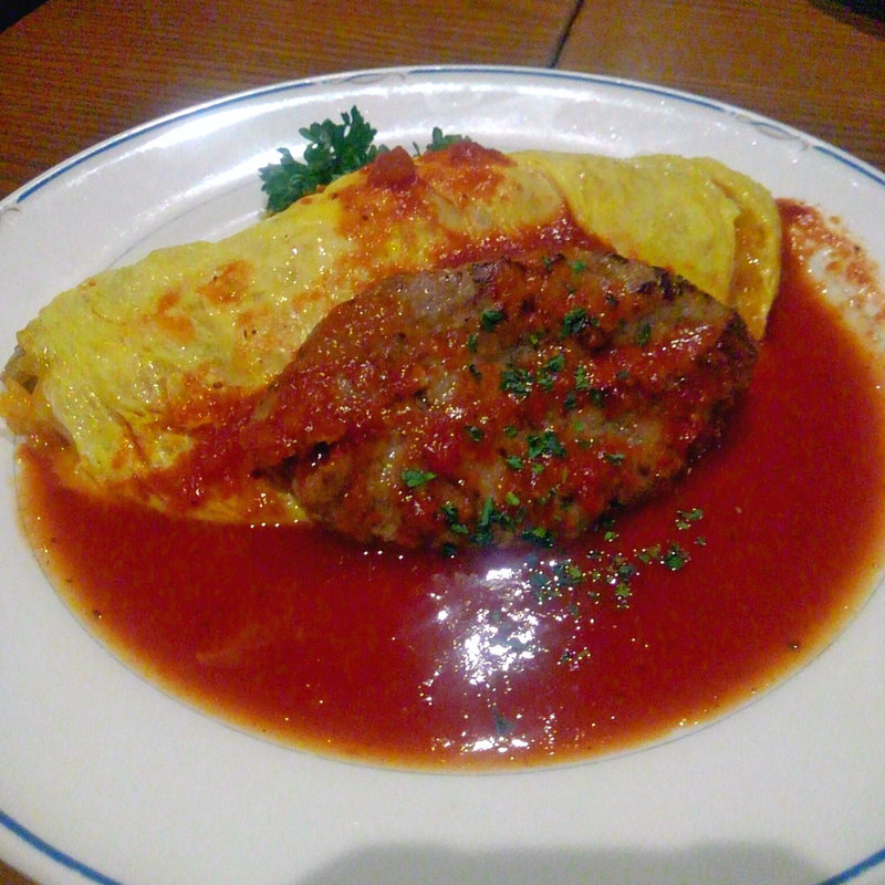 オムバーグ　トマトソース(はいからや （HAIKARA-YA）)