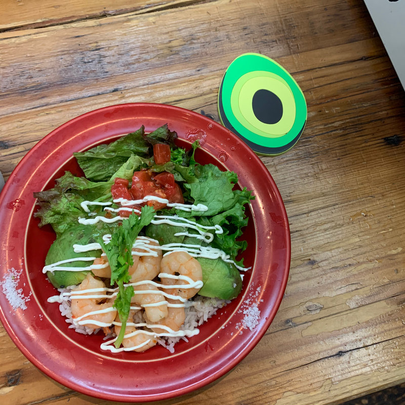 海老マヨ丼(メキシカンダイニングアボカド)