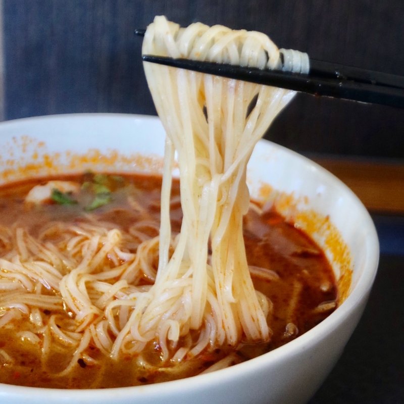 トムヤムクンラーメンランチセット(バーンタイ台所 )