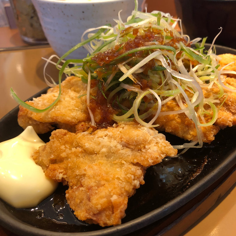 やみつき油淋鶏定食(やよい軒 いこらも~る泉佐野店)