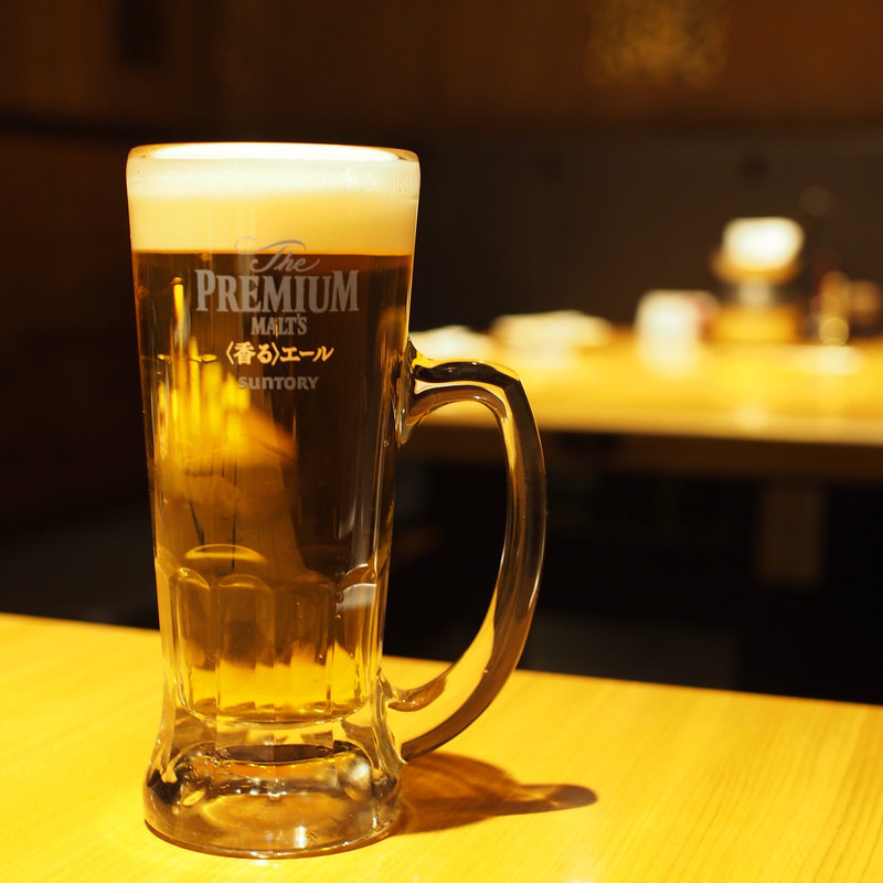 プレミアムモルツ 香るエール(ぶんご牛肉店)