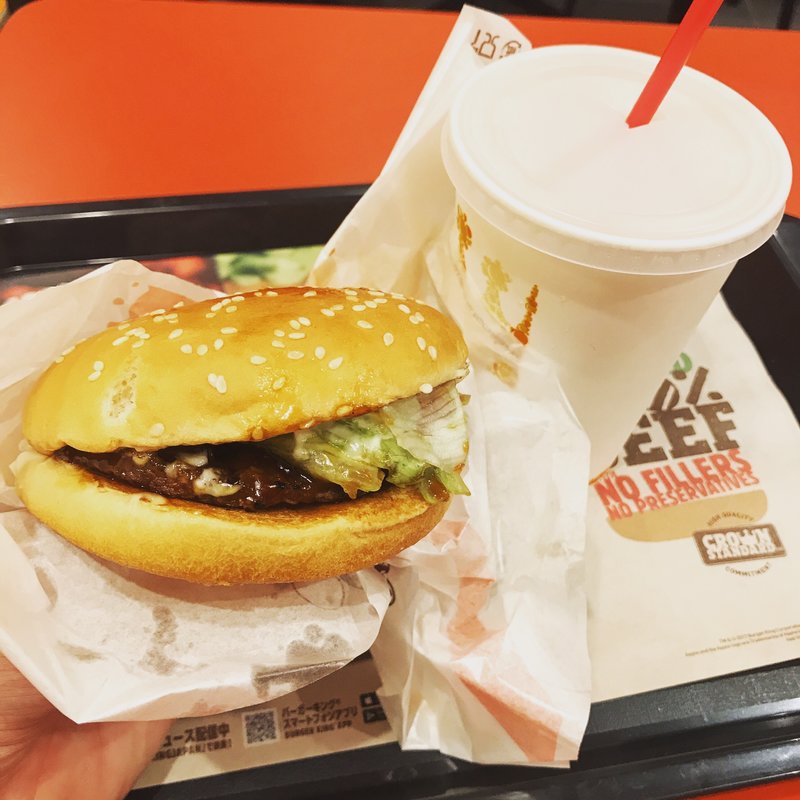 テリヤキレタスバーガー(バーガーキング 綾瀬店)