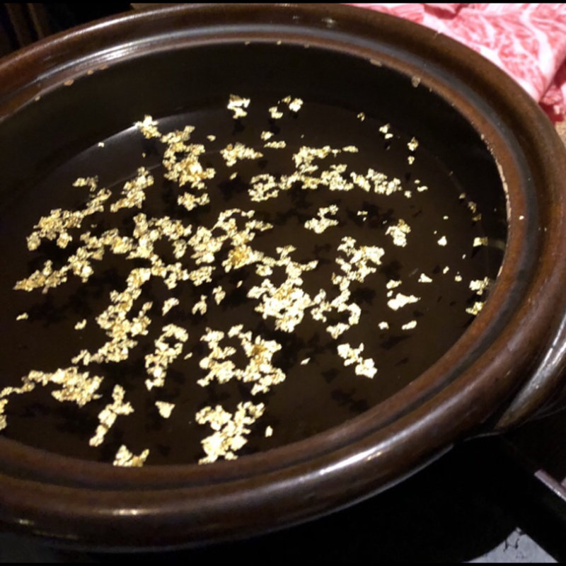 佐賀牛の黄金しゃぶしゃぶ(美食米門品川港南 Ｗｉｎｅ＆Ｇｒｉｌｌ )