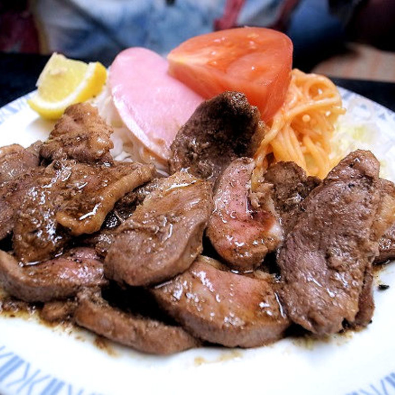 合鴨ステーキ(キッチン 肉の宝屋)