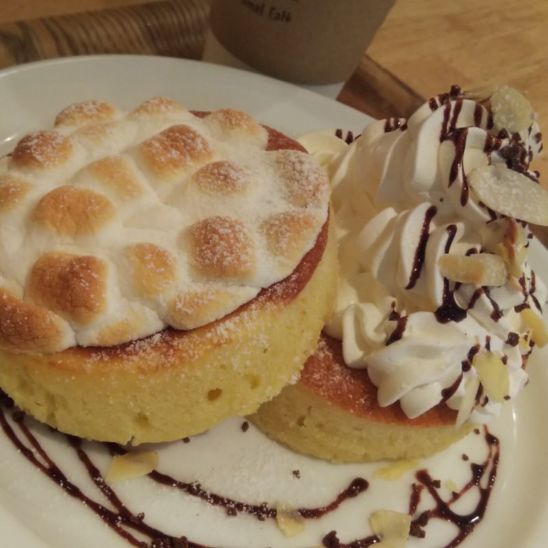 マシュマロパンケーキ(Béchamel Café（ベシャメルカフェ）)