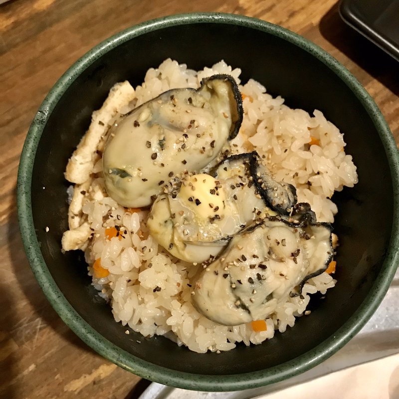 牡蠣ごはん(かき小屋フィーバー1111 )