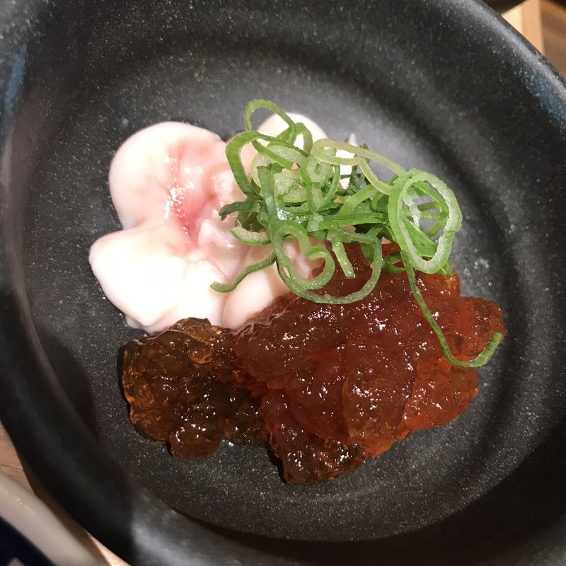 白子ポン酢(鮨・酒・肴 杉玉 阿佐ヶ谷)