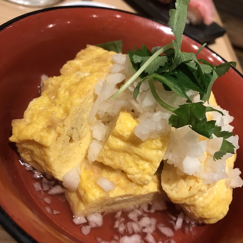 出汁巻き玉子鬼おろし(鮨・酒・肴 杉玉 阿佐ヶ谷)