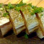 鯖の押し寿司(もも亭)