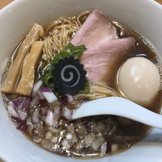 味玉のどぐろそば(らぁ麺 はやし田 横浜店)