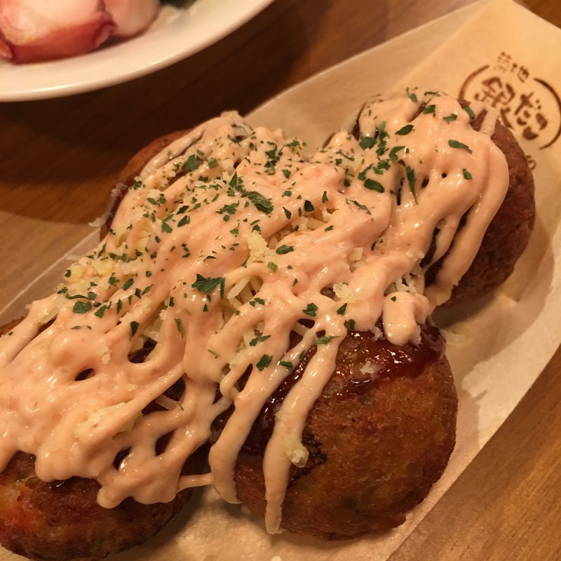 たこ焼き チーズ明太子(築地銀だこ)