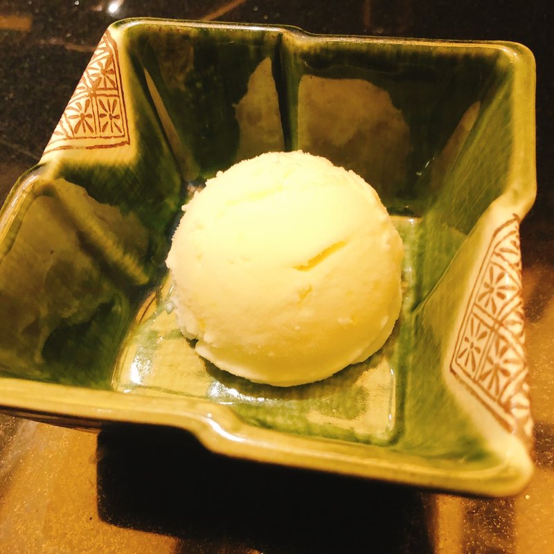 柚子シャーベット(うしごろ 貫 恵比寿本店 )