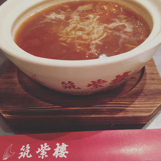 頂上麺　フカヒレの煮込みつゆそば(筑紫楼 八重洲店 頂上麺)