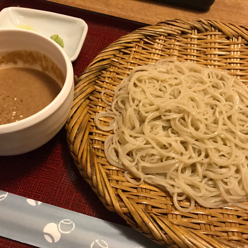 一休胡麻だれそば(一休庵 （いっきゅうあん）)