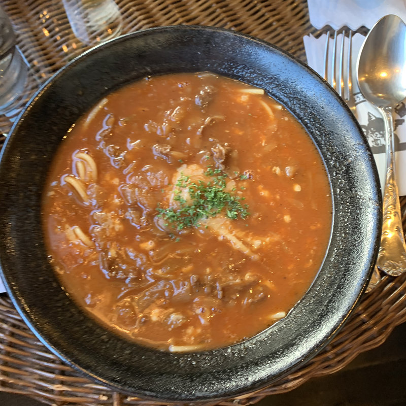 どんすぱトマト味(珈琲はうす あんず村)