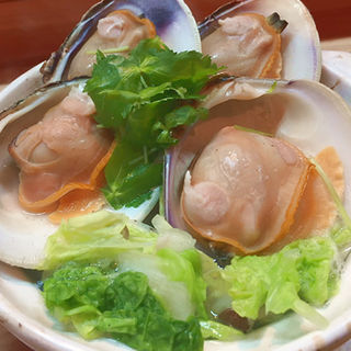 白ハマグリ鍋(寿司酒場 大喜)