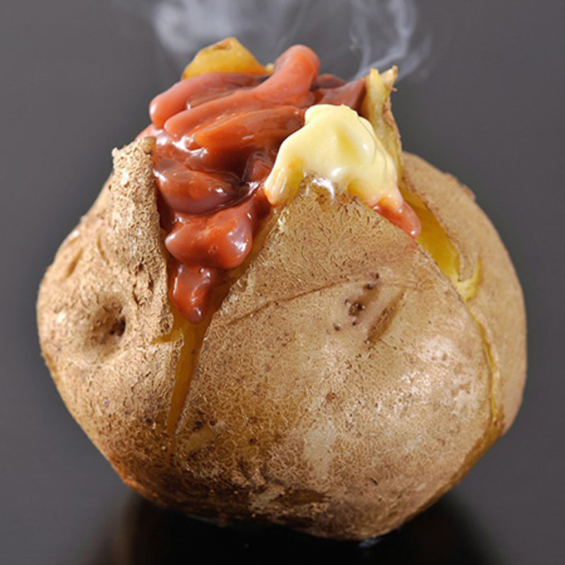 北あかりのジャンボじゃがバター塩辛のせ(工房あきんど屋)