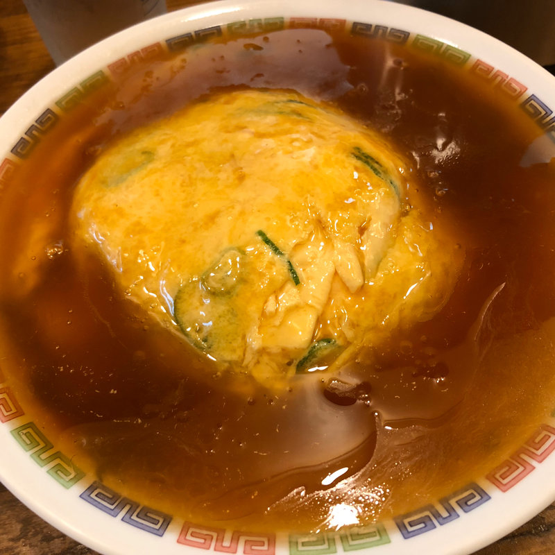 天津飯(大阪王将 泉ヶ丘店)