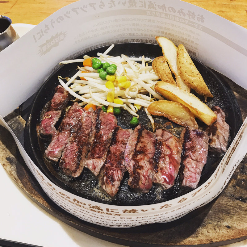 テキサスステーキ 120ｇ(テキサスキングステーキ アリオ亀有店)