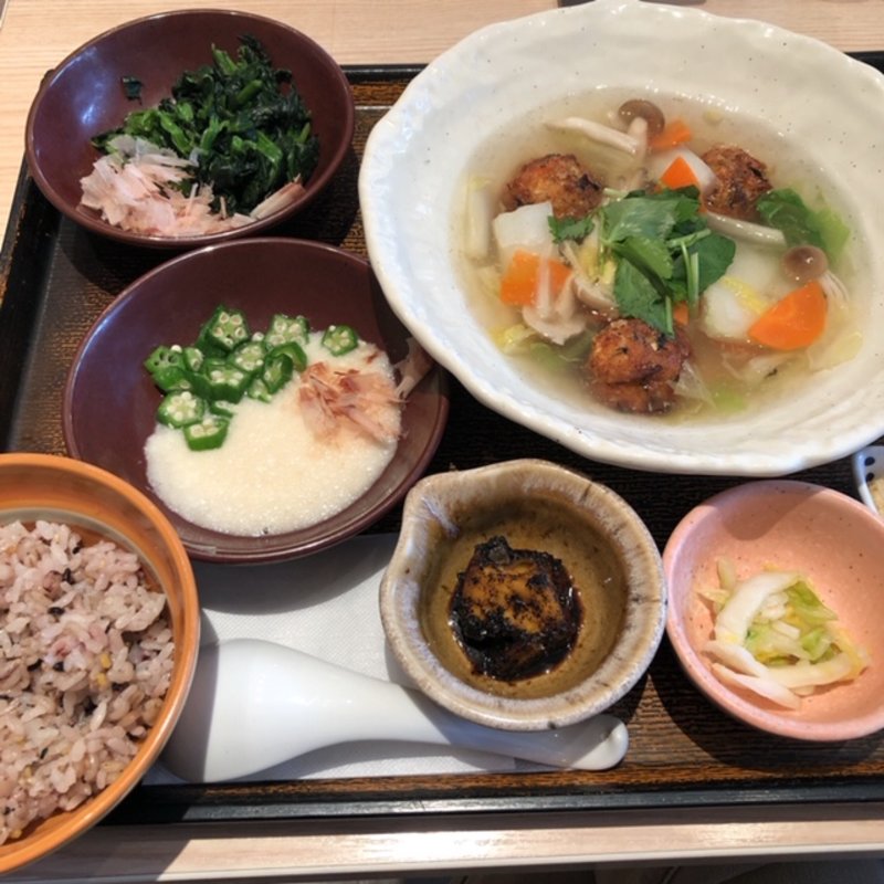 がんもどきのトロトロ煮定食(大戸屋ごはん処 阪急大井町ガーデン店)
