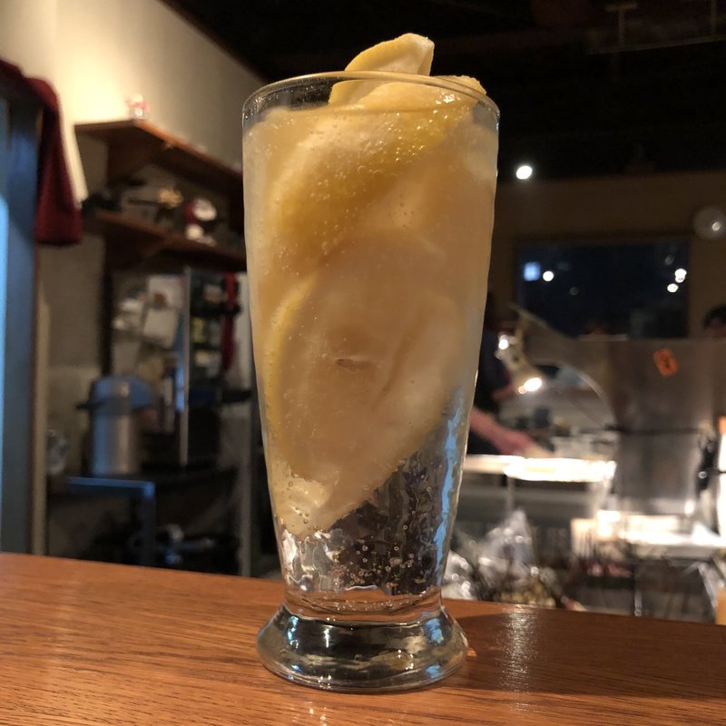 凍らしレモンの酎ハイ(串揚げ ふくみみ)