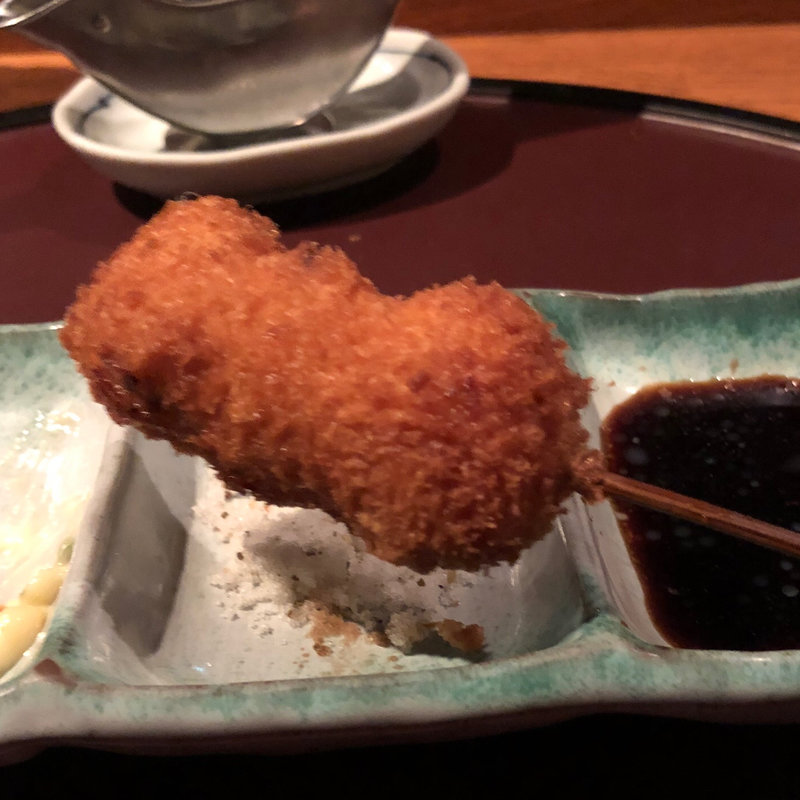 にんにく(串揚げ)(串揚げ ふくみみ)