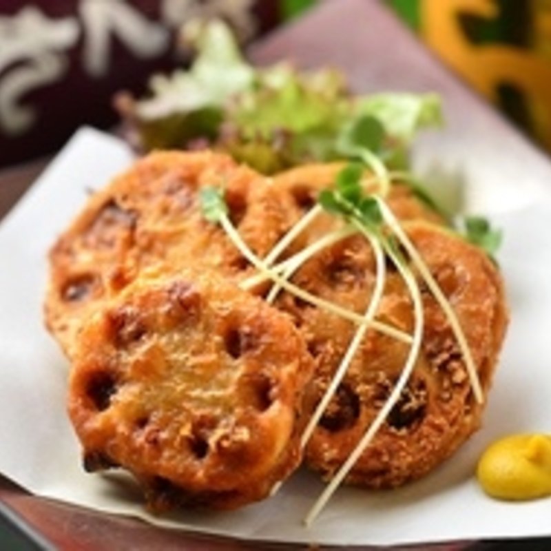 蓮根はさみ揚げ(月うさぎ 伏見店 （つきうさぎ）)