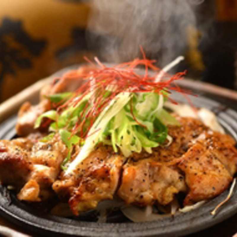 地鶏の柚子胡椒焼き(月うさぎ 伏見店 （つきうさぎ）)