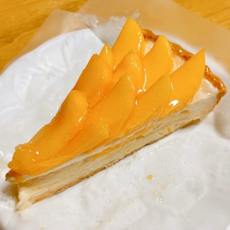 アップルマンゴーとヨーグルトムースのタルト(キルフェボン)