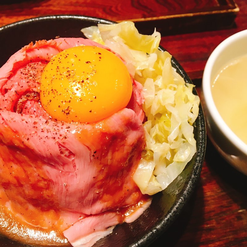 和牛ローストビーフ丼定食(ローストビーフ大野 吉祥寺店 )