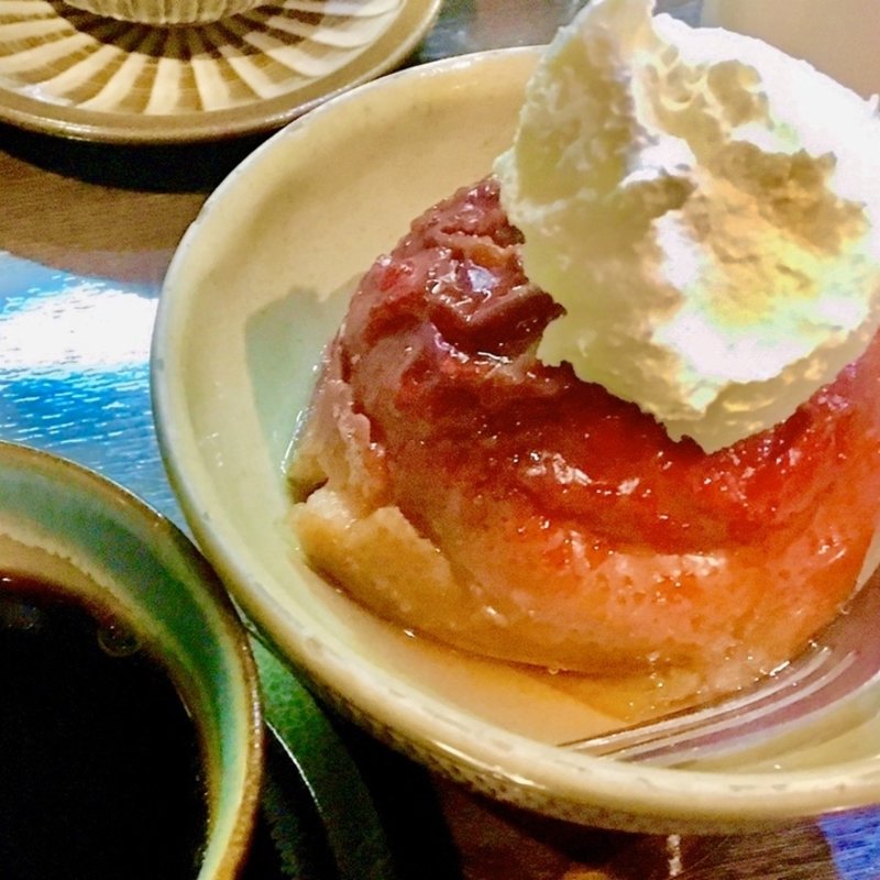 焼きりんご(茶房武蔵野文庫)