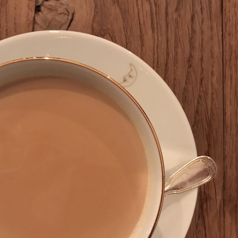 カフェラテ(moon mica takahashi coffee salon)