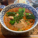 トムヤムクンラーメンセット(タイ料理マリタイ)