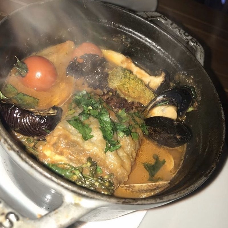 本日の鮮魚のブイヤベース(The cups)