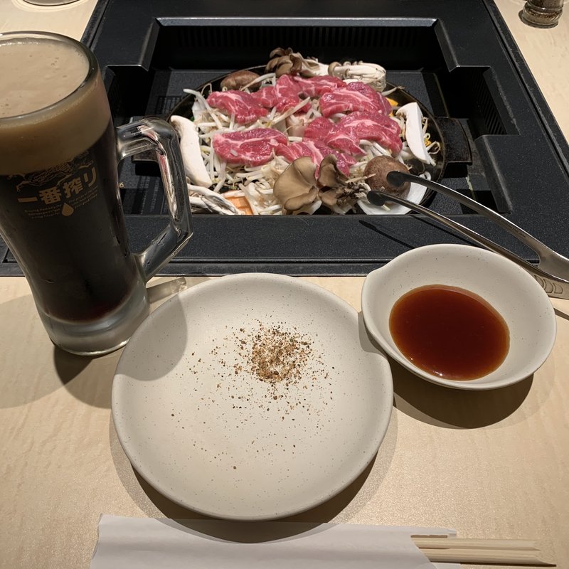 ジンギスカン肩ロース(キリンビール園  新館　アーバン店)