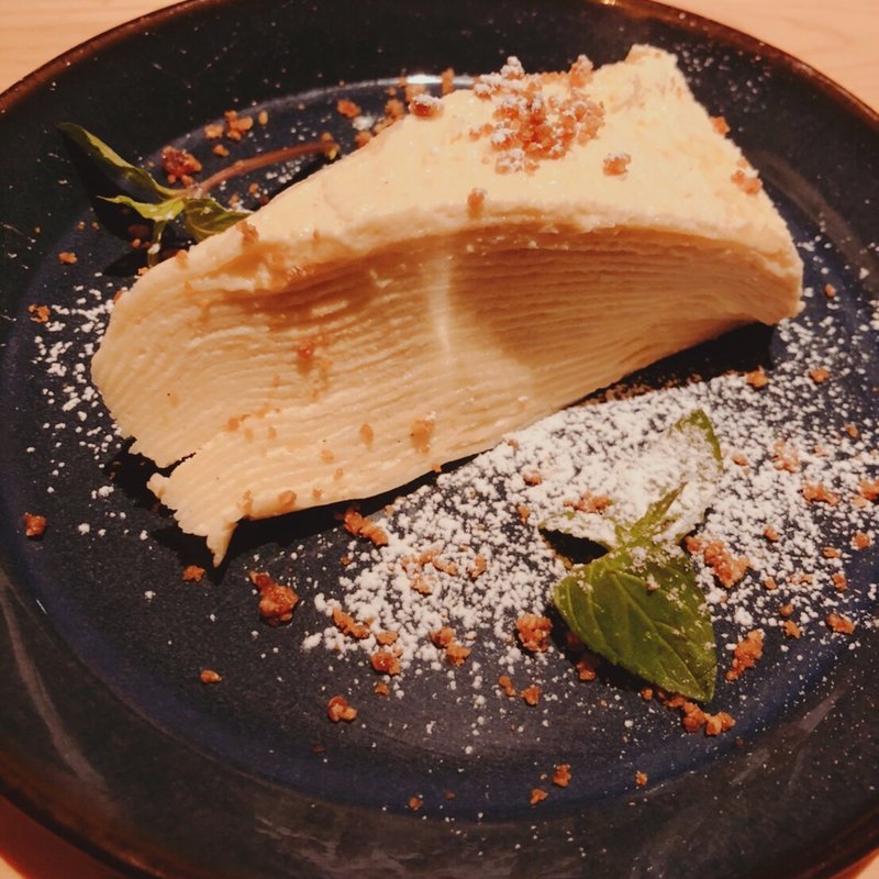 ミルクレープ(ビストロ222)