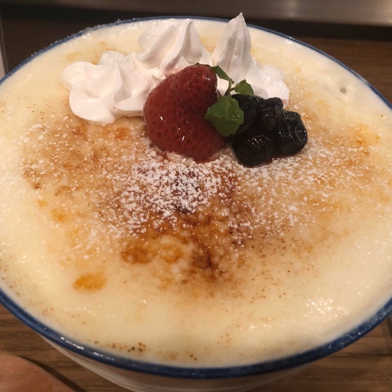 チーズブリュレかき氷(かき氷のトルナド)