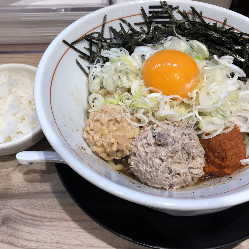 山形ひっぱり混ぜそば(山系無双 烈火 天満橋店)