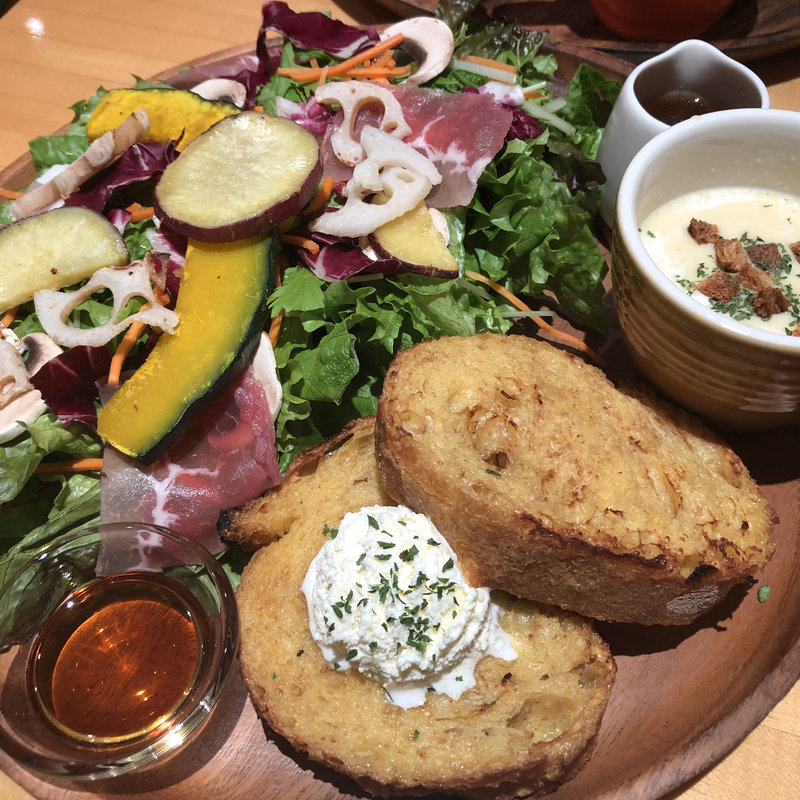 季節がわりのMEALフレンチトースト(CAFE FREDY)