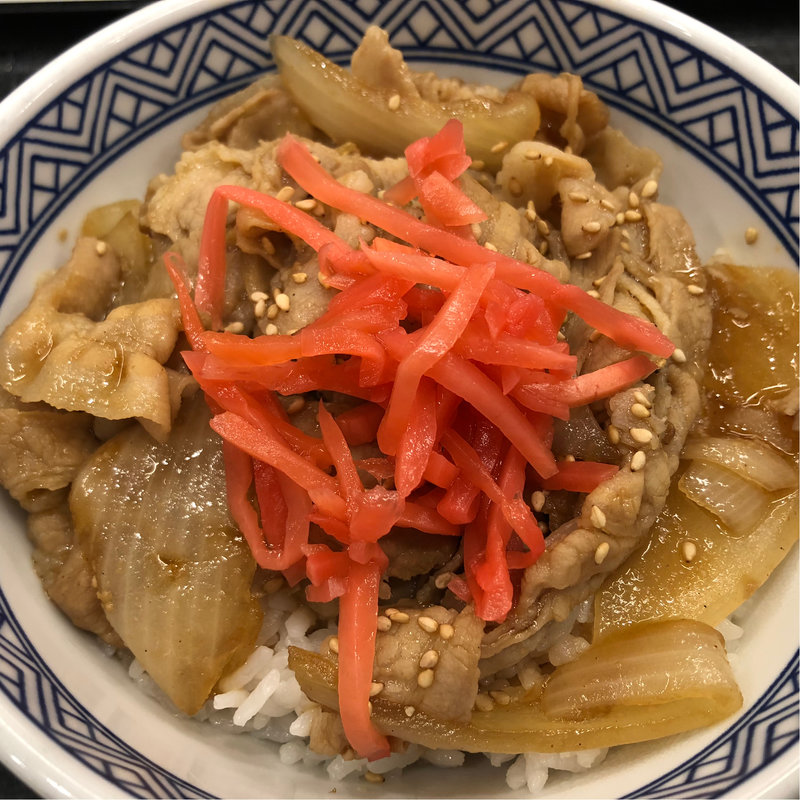 豚丼(吉野家 ヴィアあべのウォーク店)