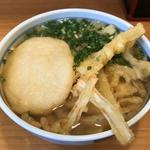 まるてんうどん（ごぼ天追加）(素うどん華ちゃん)