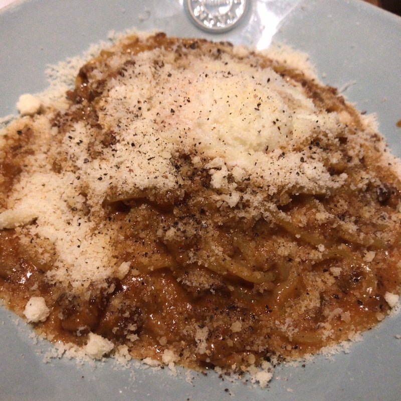 ミートカルボナーラ(Italian kitchen VANSAN 祖師谷大蔵店)