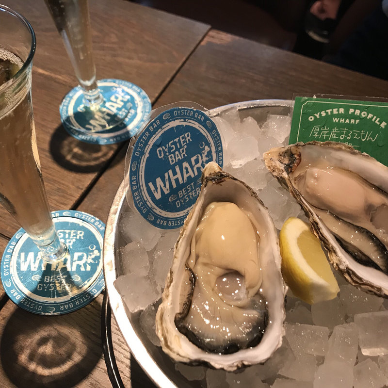 生牡蠣(オイスターバー ワーフ 新宿)