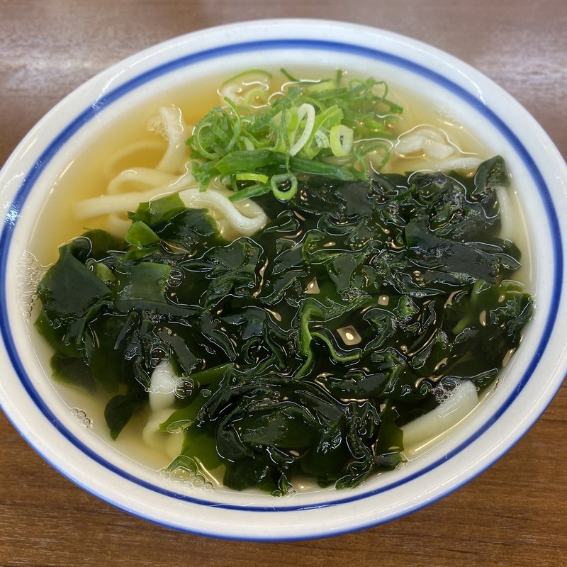 わかめうどん(うどん黒田藩 那珂川店)