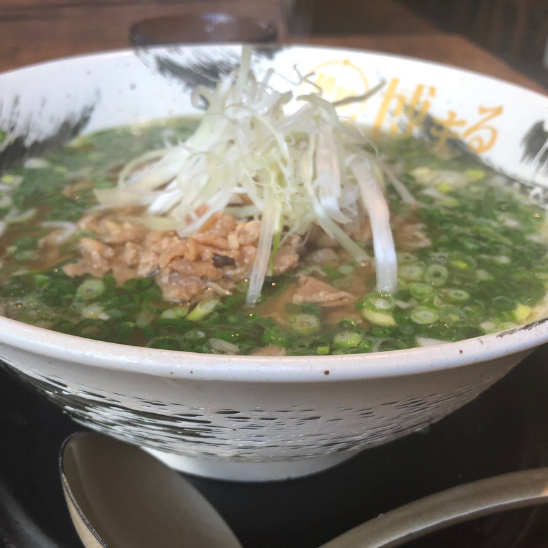 昔ながらのかしわそば(麺屋 博まる)