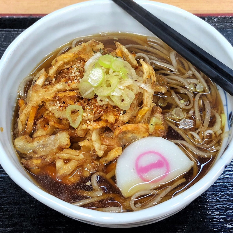 かき揚げそば(IKE麺KITCHEN 池袋)