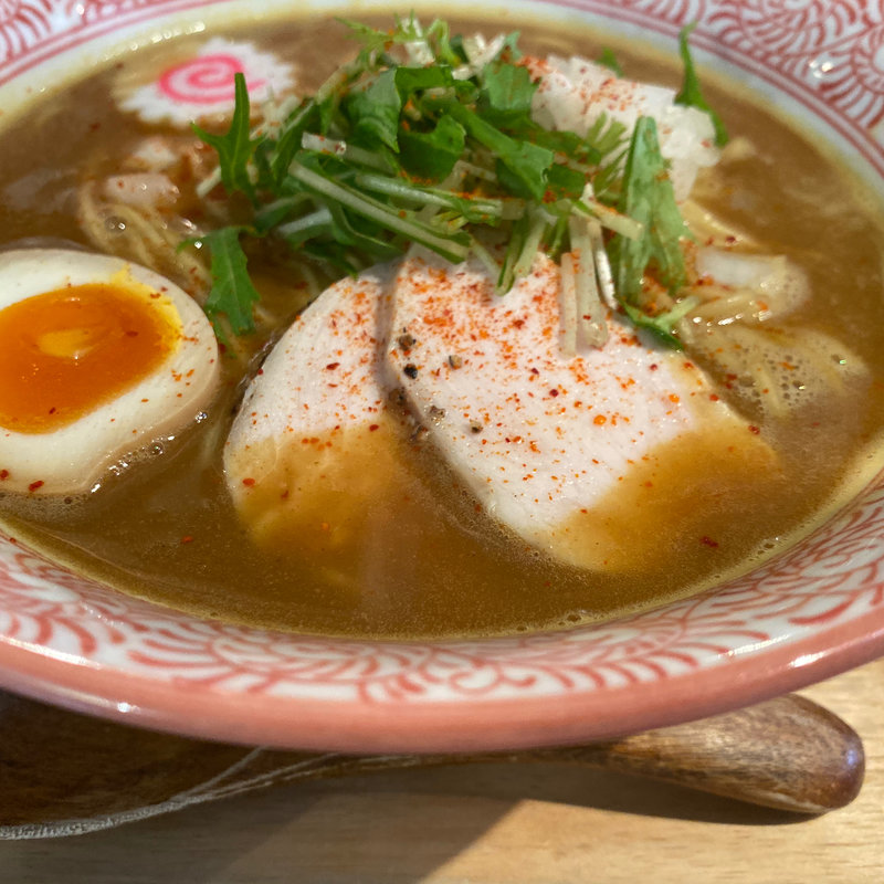 カレー鶏そばプレミアム(ラーメン バードマン （ramen BIRDMAN）)