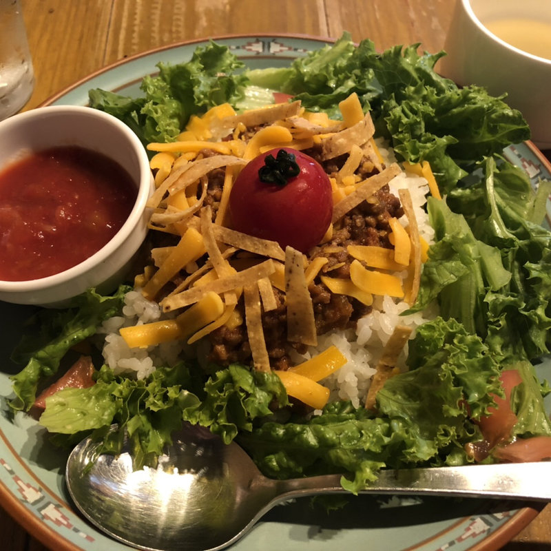 タコライス(チキンプレイス 柳橋本店)